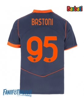 Inter Milan Alessandro Bastoni #95 Tricou Fotbal Replică 2025-26 Barbati Treilea